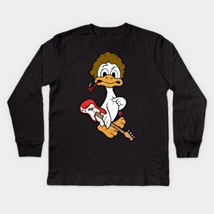 Well Dunn Duck Kids Long Sleeve T-Shirt